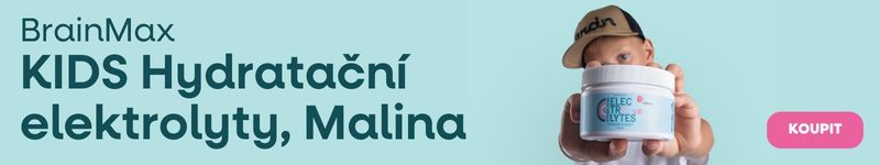 BrainMax KIDS Hydratační elektrolyty, Malina